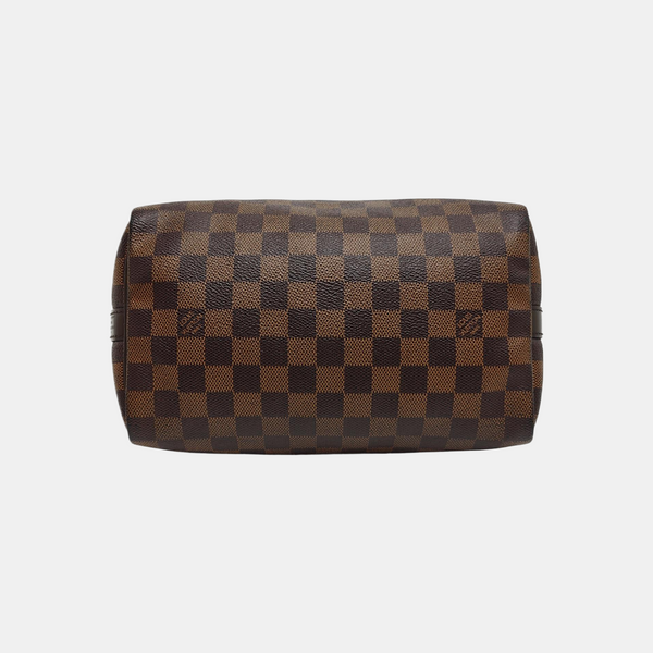 Authenticated pre-owned SPEEDY 25 Coated Canvas Brown - Shoulder Bag at Looply