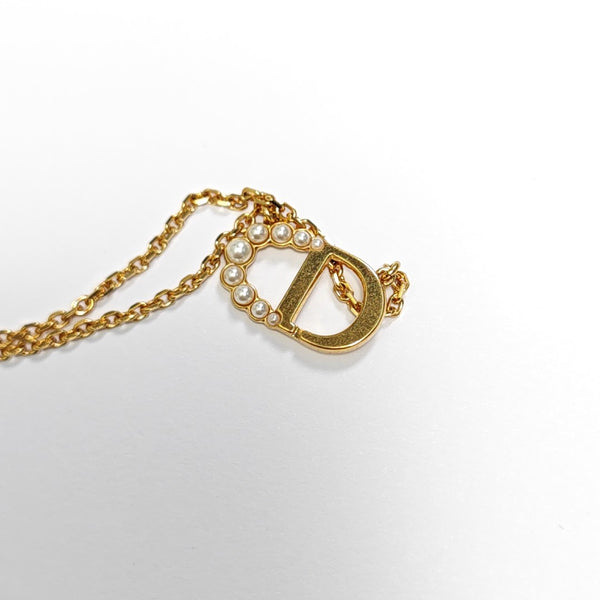Petit CD Metal Gold Necklace