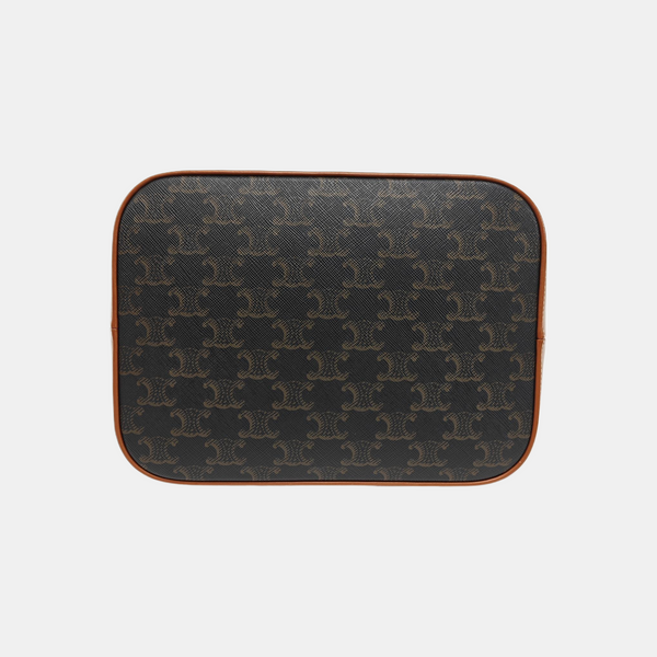 TRIOMPHE CANVAS Medium Coated Canvas Brown