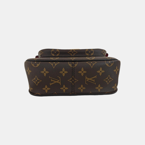 PASSY Monogram Coated Canvas Brown