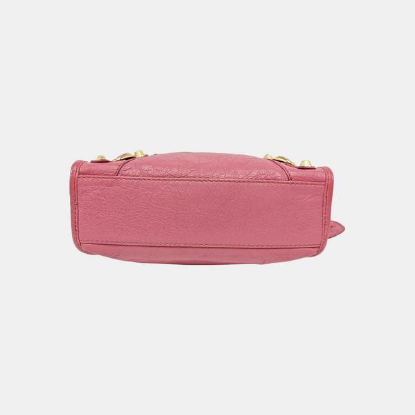 Classic City Mini Lambskin Red
