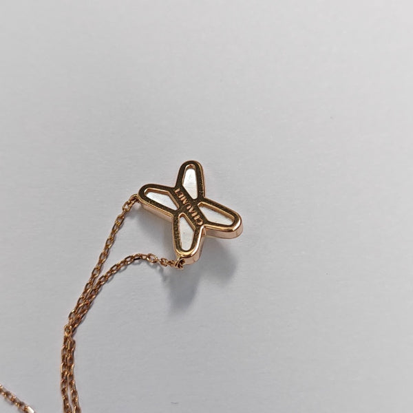 Jeux De Liens 18k Rose Gold Necklace
