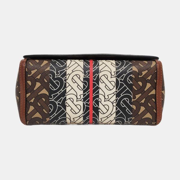 Crossbody Bag Coated Canvas Multicolor