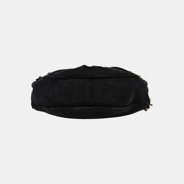 Le Cagole Small Fabric Black