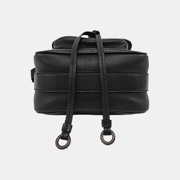 Calfskin Shoulder Bag Black