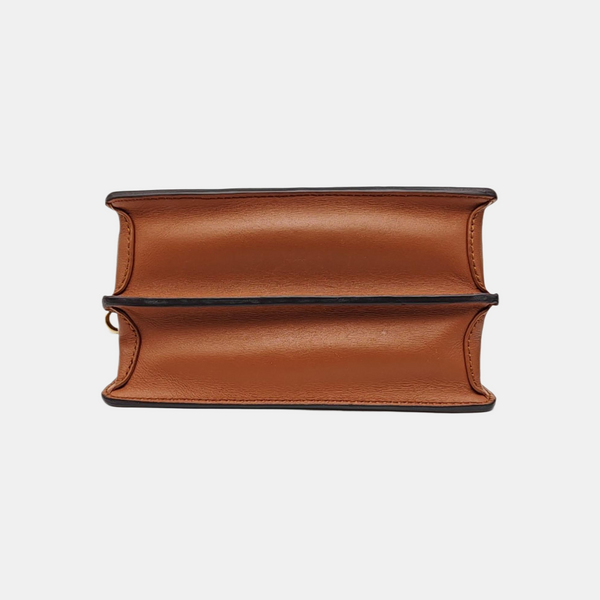 DAUPHINE Mini Monogram Coated Canvas Brown