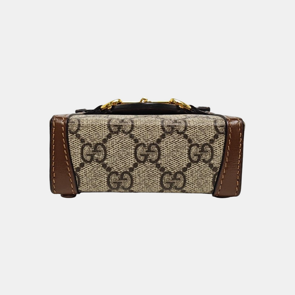 Horsebit 1955 Mini Coated Canvas Beige