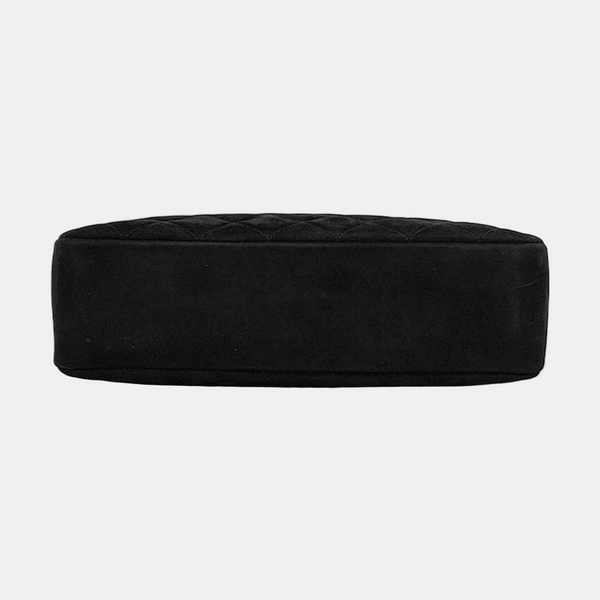 Quilted Suede Black