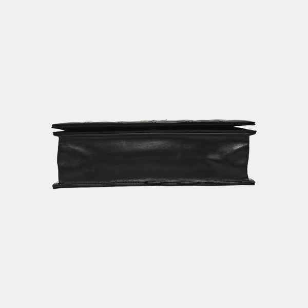 BALLERINE Medium Quilted Calfskin Black
