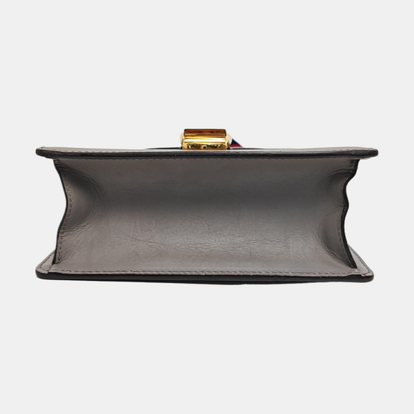 Sylvie Mini Calfskin Gray
