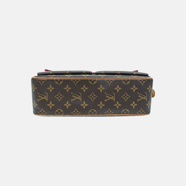 VIVA CITE Monogram Coated Canvas Brown
