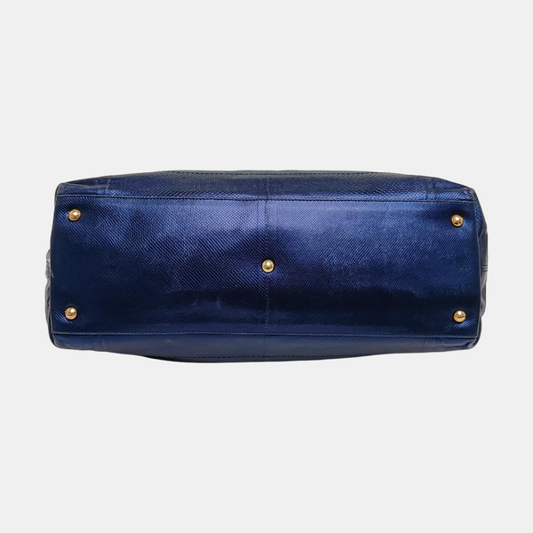 Gancio Calfskin Blue