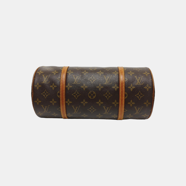 PAPILLON 30 Monogram Coated Canvas Brown