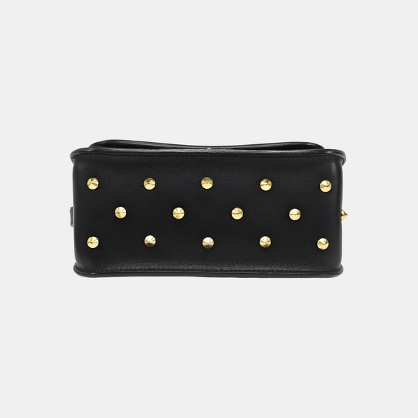 Calfskin Shoulder Bag Black