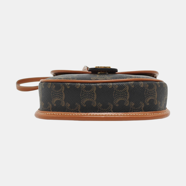 BESACE Mini Coated Canvas Brown