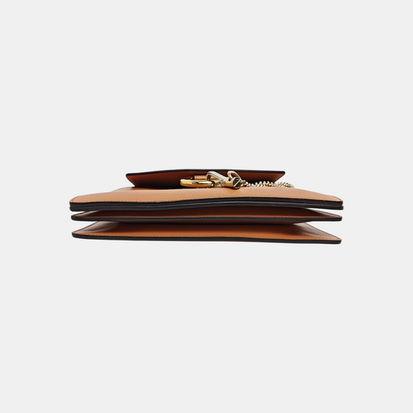 Faye Small Calfskin Brown