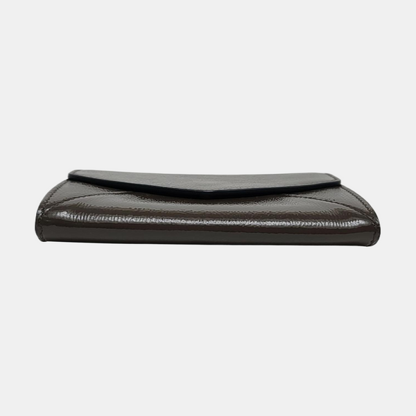 Patent Leather Wallet Green