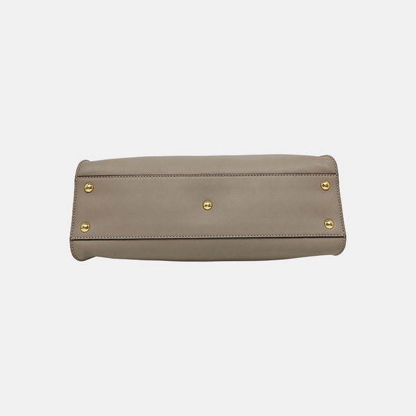 Peekaboo Medium Calfskin Grey