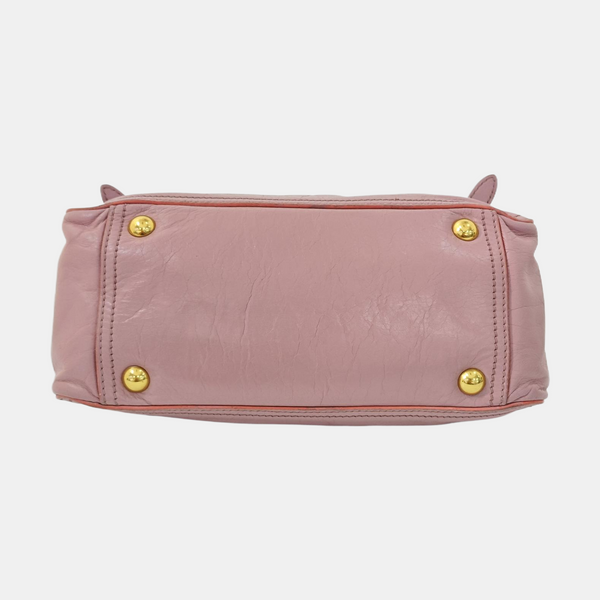Bow Calfskin Pink