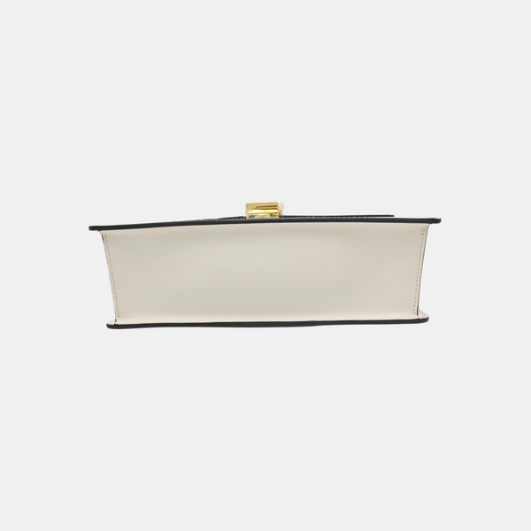 Sylvie Small Calfskin White