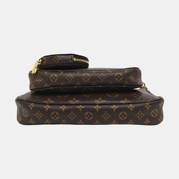 MULTI Monogram Coated Canvas Brown