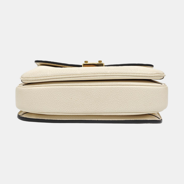 MÉTIS EAST WEST Monogram Calfskin Beige