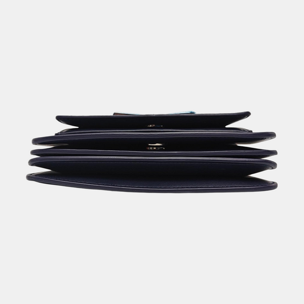 Ginny Calfskin Blue