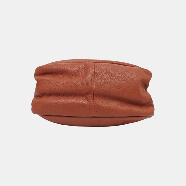 Calfskin Shoulder Bag Orange