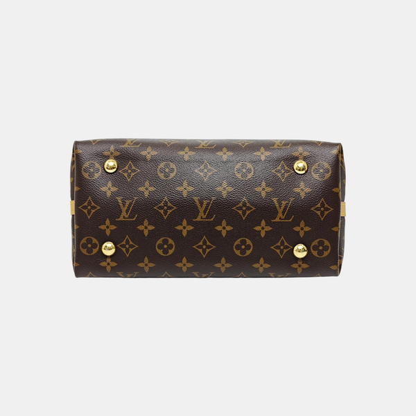 CARRYALL PM Monogram Coated Canvas Brown