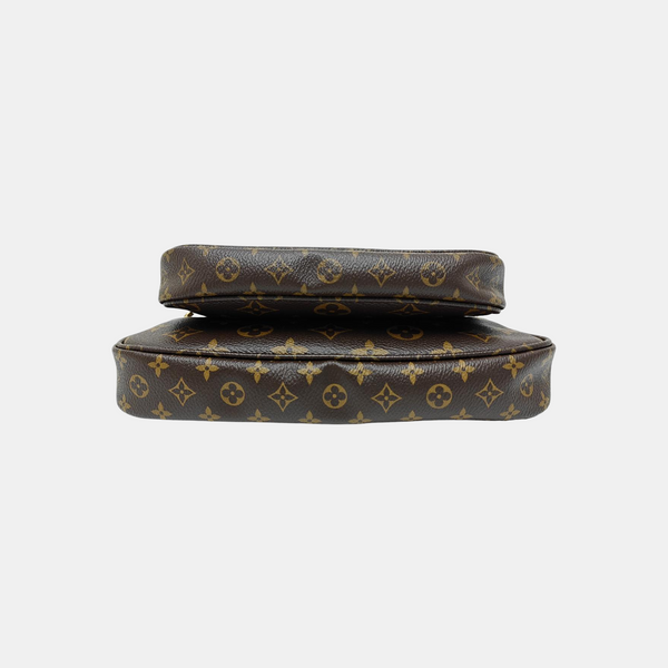 MULTI Monogram Coated Canvas Brown