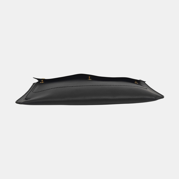 Calfskin Shoulder Bag Black
