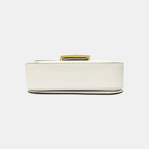 Emblème Calfskin White