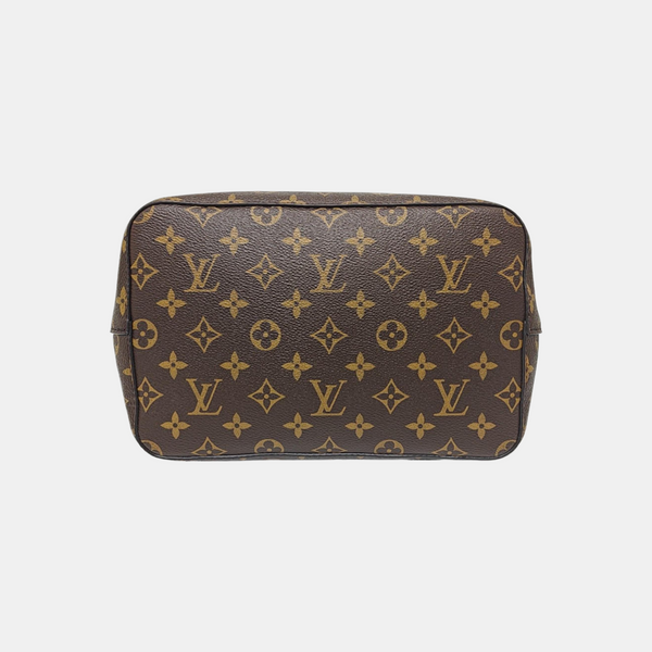 NÉONOÉ MM Monogram Coated Canvas Brown