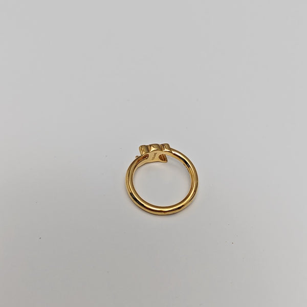 Metal Gold Ring HK 11