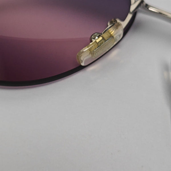 Metal Sunglasses Purple