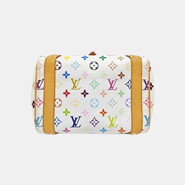 LV × TM PRISCILLA Monogram Coated Canvas White