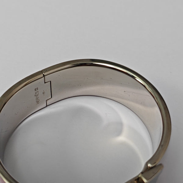 Clic Clac H Metal Red Bangle