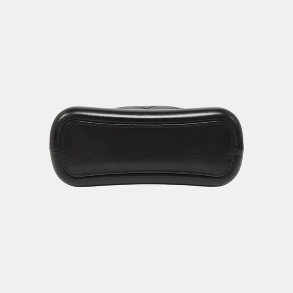 GABRIELLE Small Quilted Calfskin Black