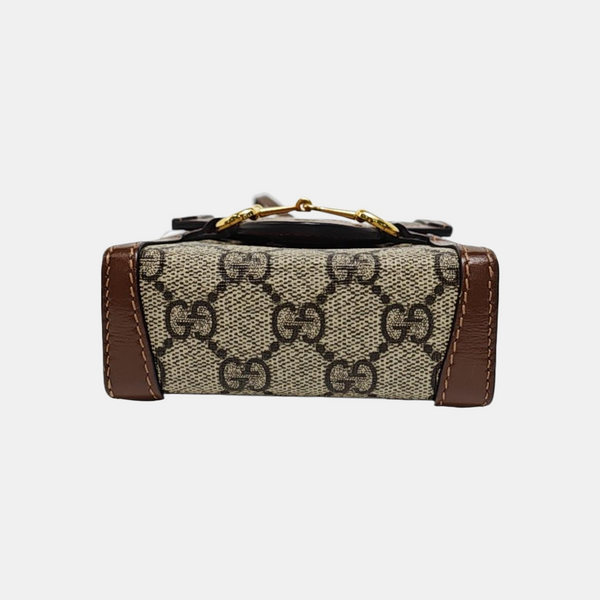 Horsebit 1955 Mini Coated Canvas Beige