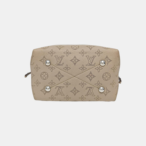 BELLA Monogram Calfskin Gray