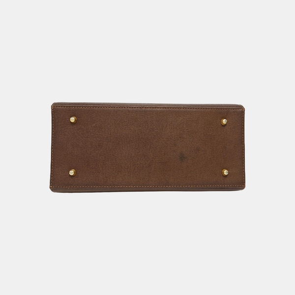 Calfskin Tote Bag Brown
