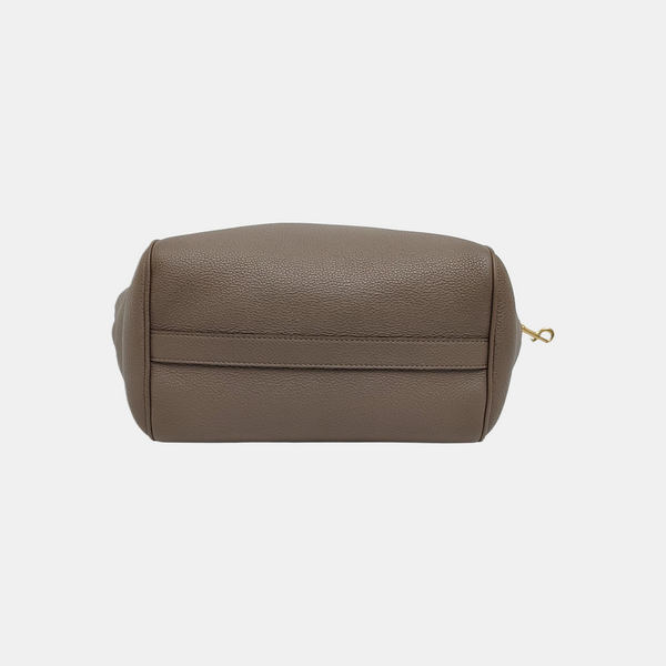 Calfskin Shoulder Bag Gray