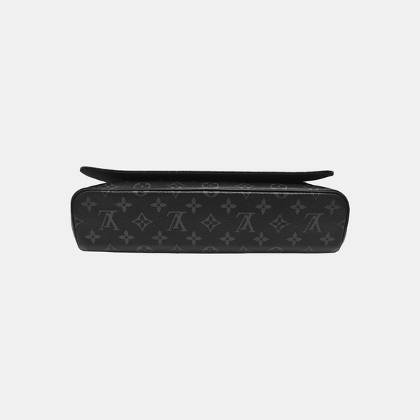 DISTRICT MM Monogram Coated Canvas Black