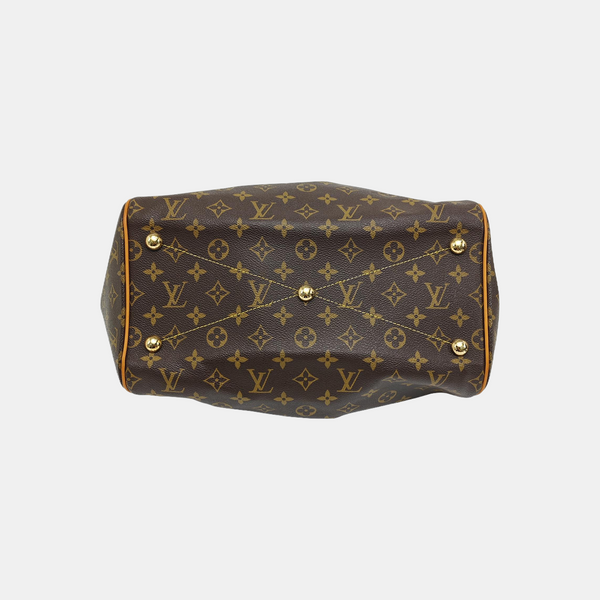 TIVOLI GM Monogram Coated Canvas Brown