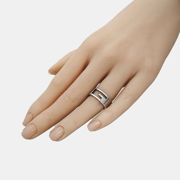 925 Sterling Silver Ring EU 49