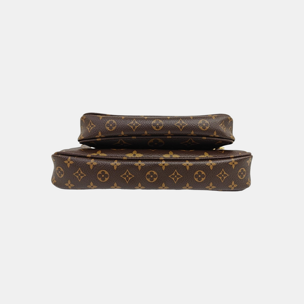 MULTI Monogram Coated Canvas Brown