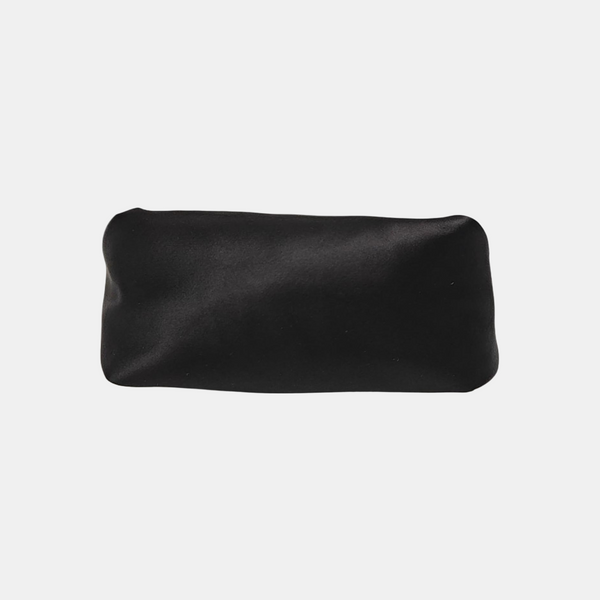 Fabric Top Handle Bag Black