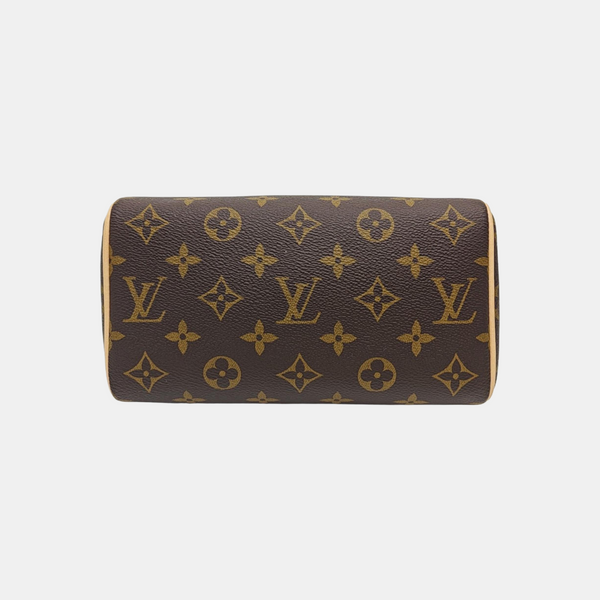 SPEEDY 20 Monogram Coated Canvas Brown