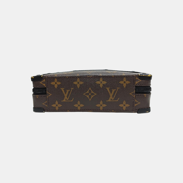 SOFT TRUNK Monogram Coated Canvas Brown
