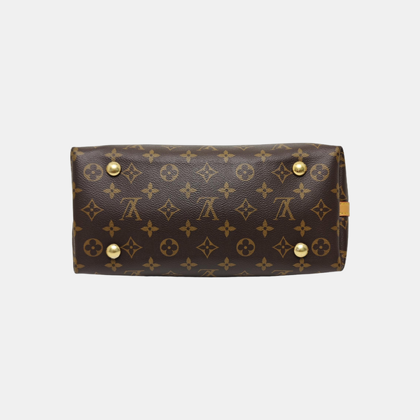 CARRYALL PM Monogram Coated Canvas Brown